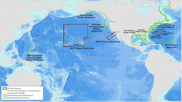 Pacific Ocean Testing Range